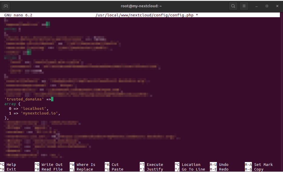 trusted variables