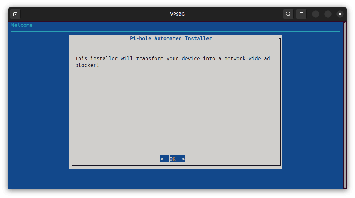continue with installer