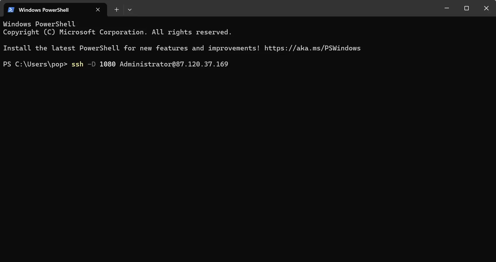 homepc powershell