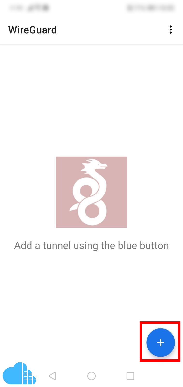 click on add a vpn tunnel button